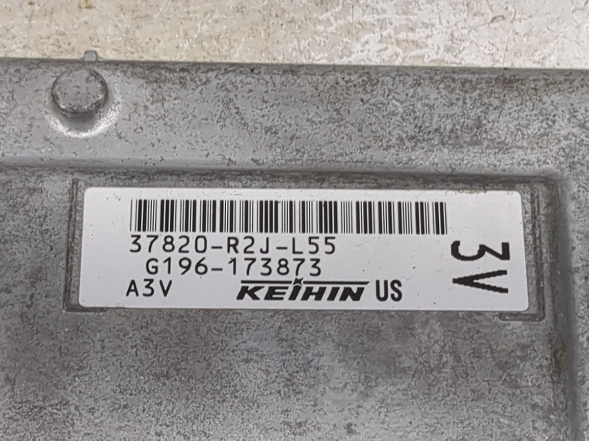 2014-2015 Honda Civic PCM Engine Control Computer ECU ECM PCU OEM P/N:37820-R2J-L55 Fits Fits 2014 2015 OEM Used Auto Parts 