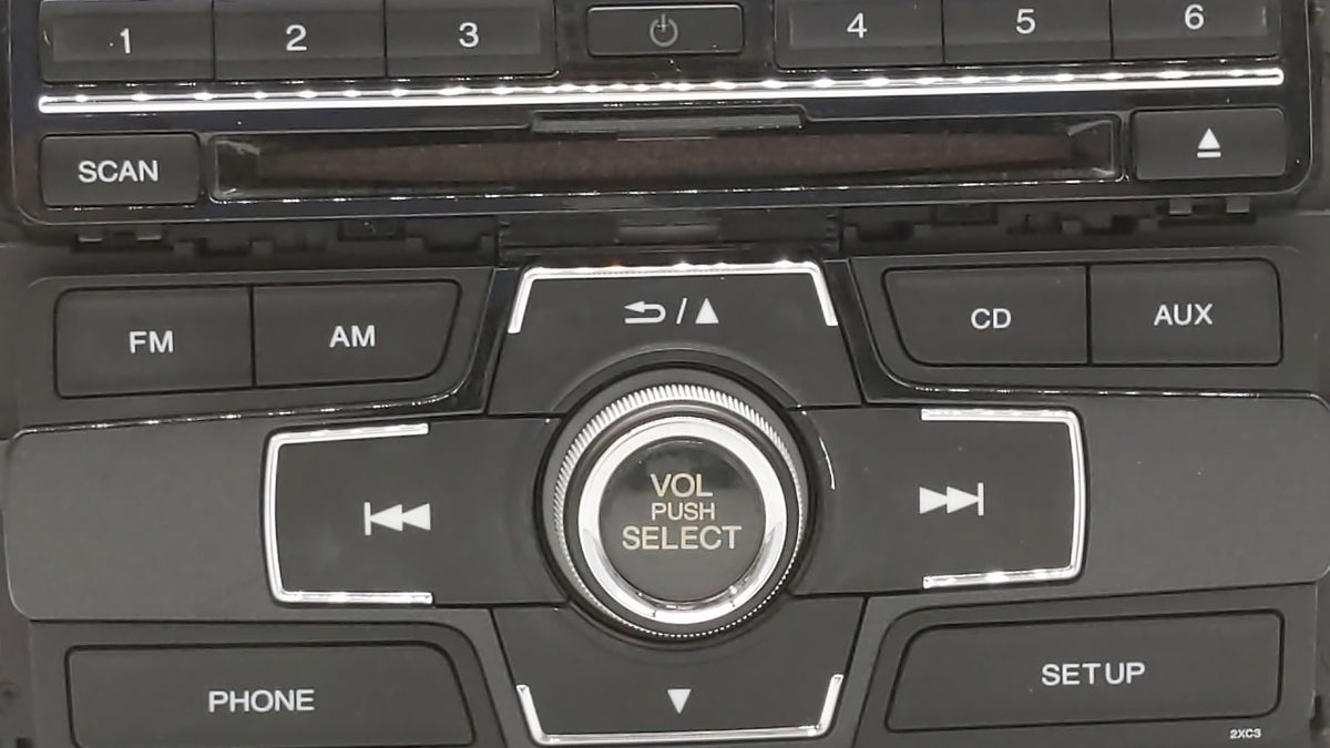 2013-2015 Honda Civic Radio AM FM Cd Player Receiver Replacement P/N:39100-TR3-A314-M1 39100-TS8-L314-M1 Fits 2013 2014 2015