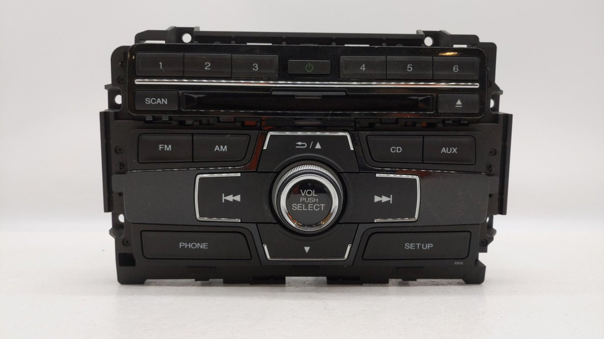 2013-2015 Honda Civic Am Fm Cd Player Radio Receiver 258246 - Oemusedautoparts1.com