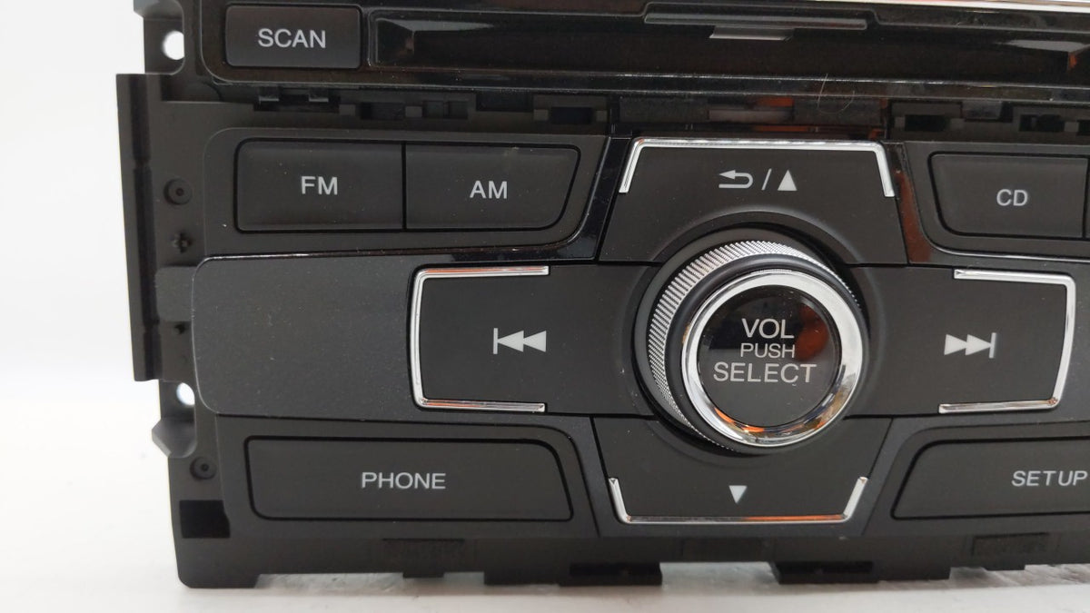 2013-2015 Honda Civic Am Fm Cd Player Radio Receiver 258246 - Oemusedautoparts1.com