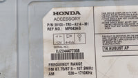2013-2015 Honda Civic Am Fm Cd Player Radio Receiver - Oemusedautoparts1.com