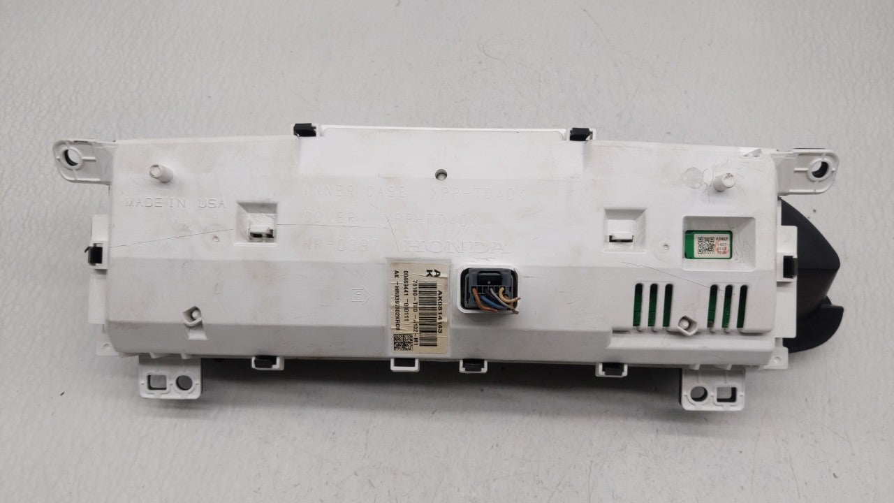 2012-2015 Honda Civic Instrument Cluster Speedometer Gauges P/N:78260-TR0-A132-M1 78200-TR3-A212-M1 Fits Fits 2012 2013 2014