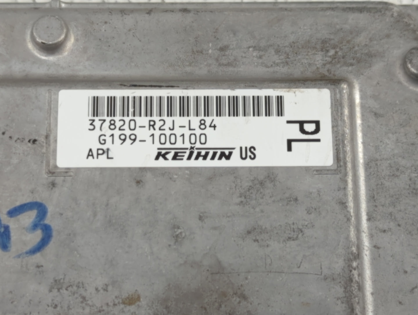 2014-2015 Honda Civic PCM Engine Control Computer ECU ECM PCU OEM P/N:37820-R2J-L84 Fits Fits 2014 2015 OEM Used Auto Parts 