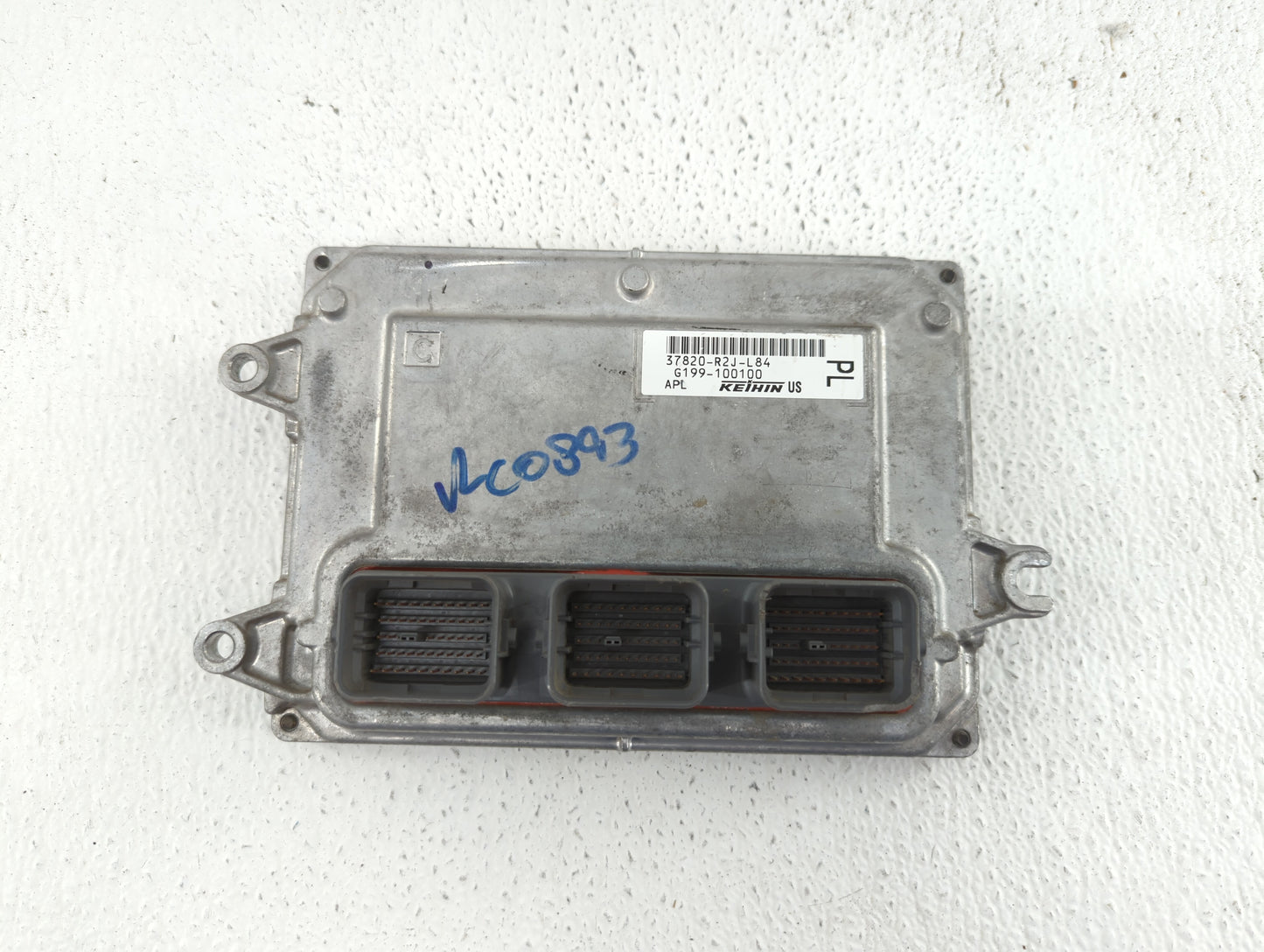 2014-2015 Honda Civic PCM Engine Control Computer ECU ECM PCU OEM P/N:37820-R2J-L84 Fits Fits 2014 2015 OEM Used Auto Parts 
