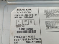 2013-2015 Honda Civic Am Fm Cd Player Radio Receiver - Oemusedautoparts1.com