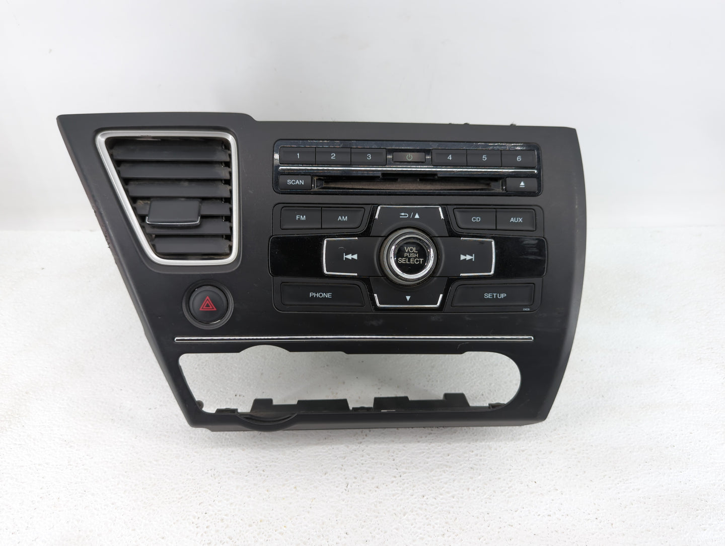 2014-2015 Honda Civic Am Fm Cd Player Radio Receiver - Oemusedautoparts1.com