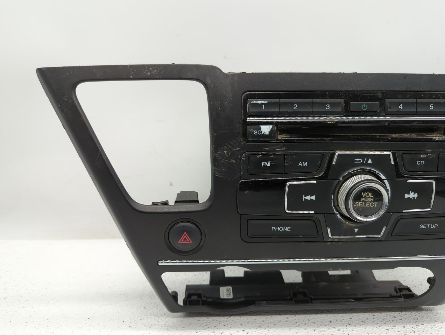 2013-2015 Honda Civic Radio AM FM Cd Player Receiver Replacement P/N:39100-TR3-A314-M1 39100-TS8-L314-M1 Fits Fits 2013 2014