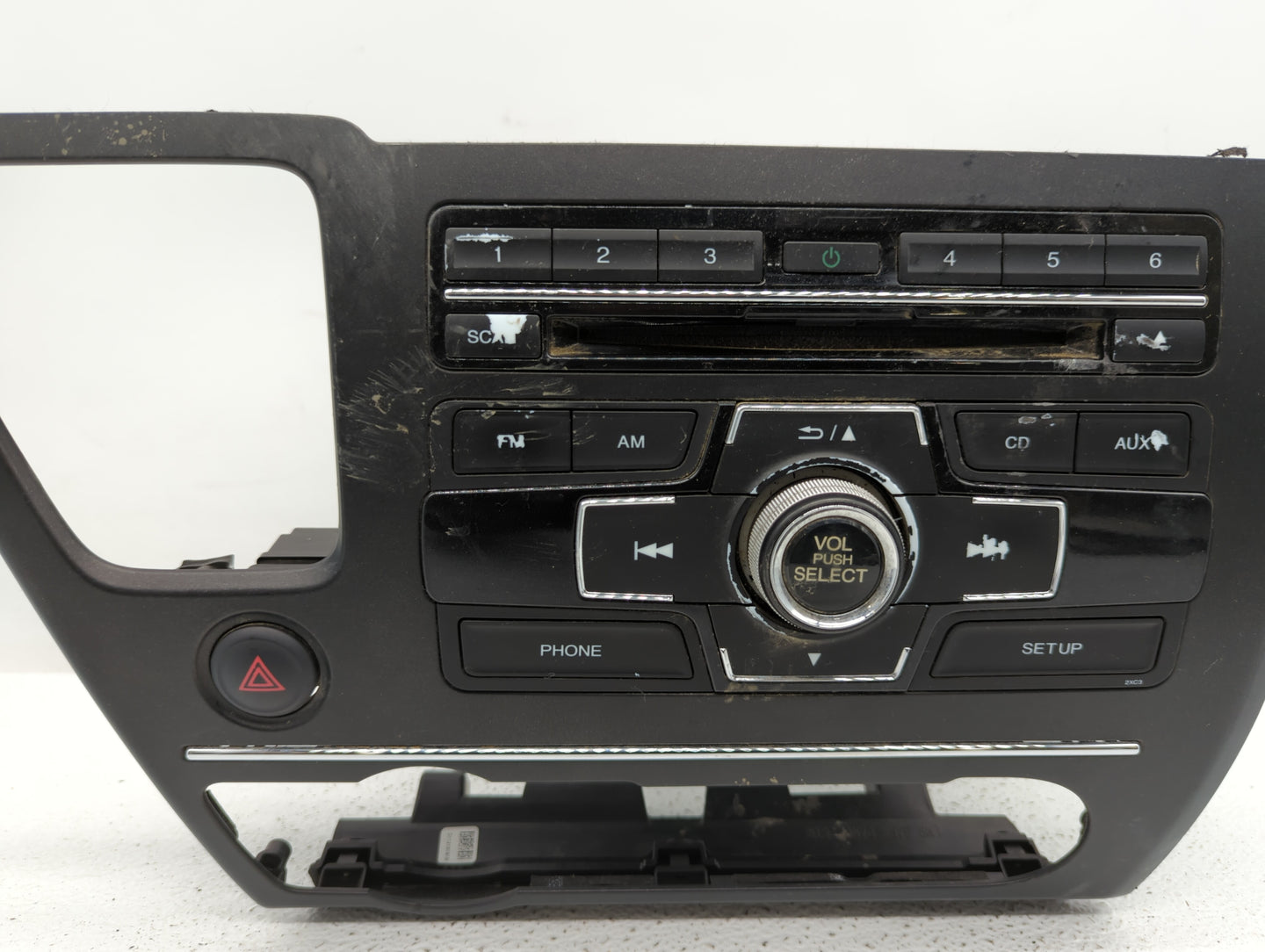 2013-2015 Honda Civic Radio AM FM Cd Player Receiver Replacement P/N:39100-TR3-A314-M1 39100-TS8-L314-M1 Fits Fits 2013 2014
