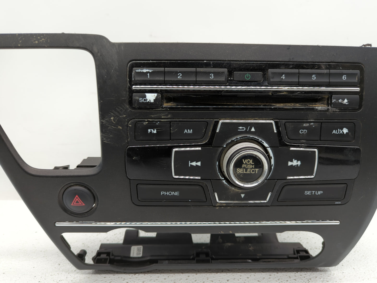 2013-2015 Honda Civic Radio AM FM Cd Player Receiver Replacement P/N:39100-TR3-A314-M1 39100-TS8-L314-M1 Fits Fits 2013 2014