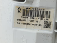 2012-2015 Honda Civic Instrument Cluster Speedometer Gauges P/N:78100-TR0-A130-M1 78200-TR3-A011-M1 Fits Fits 2012 2013 2014