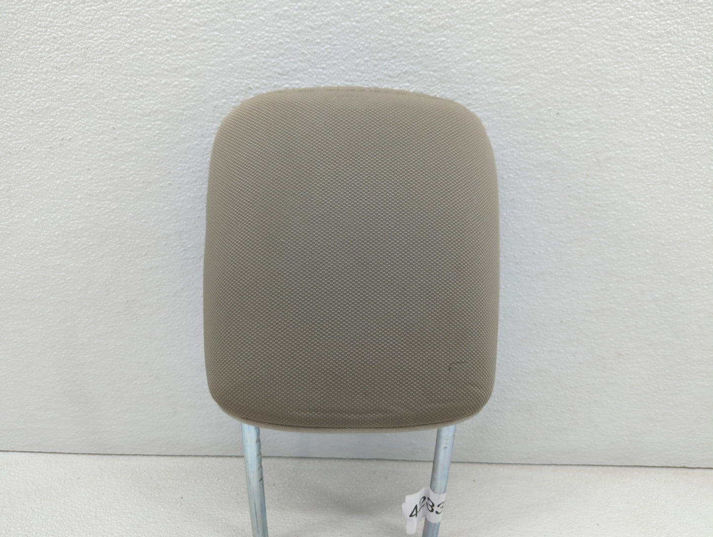 Honda Civic Headrest Head Rest Front Driver Passenger Seat Light Gray - Oemusedautoparts1.com