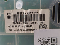 2014-2015 Honda Civic Instrument Cluster Speedometer Gauges P/N:78200-TR3-A011-M1 78200-TR3-A411-M1 Fits Fits 2014 2015 OEM 