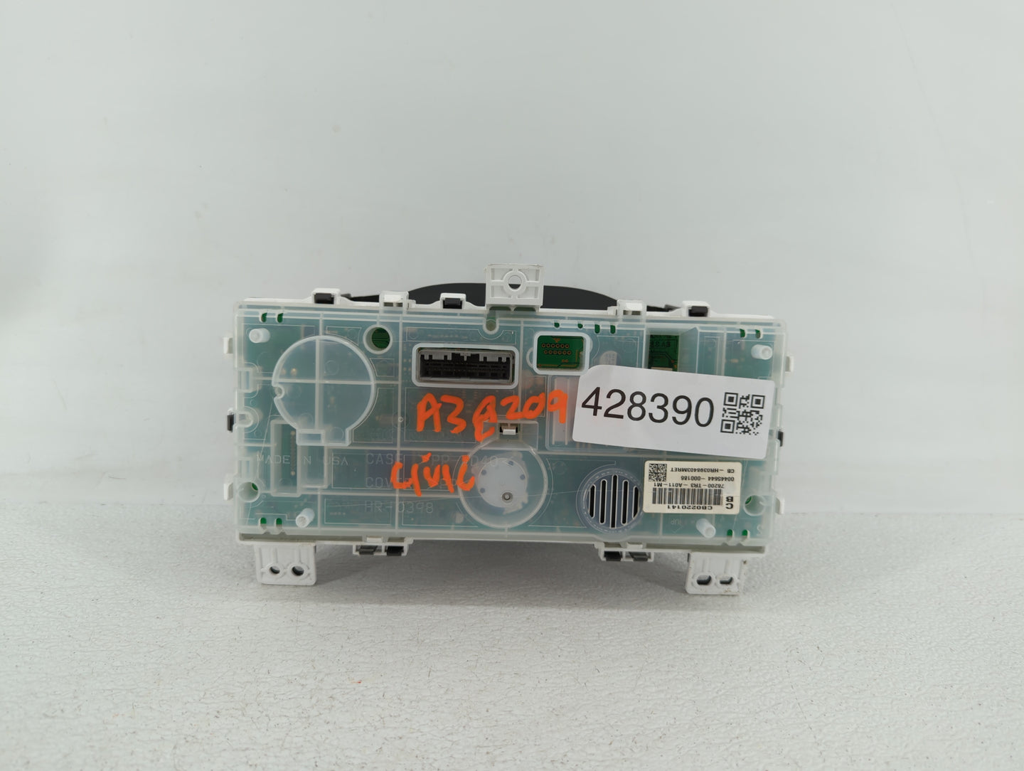 2014-2015 Honda Civic Instrument Cluster Speedometer Gauges P/N:78200-TR3-A011-M1 78200-TR3-A411-M1 Fits Fits 2014 2015 OEM 