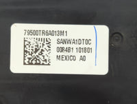 2013-2015 Honda Civic Climate Control Module Temperature AC/Heater Replacement P/N:79500TR6A013M1 Fits Fits 2013 2014 2015 O