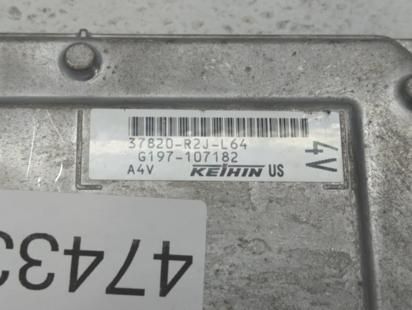 2014-2015 Honda Civic PCM Engine Control Computer ECU ECM PCU OEM P/N:37820-R2J-L65 37820-R2J-L64 Fits Fits 2014 2015 OEM Us