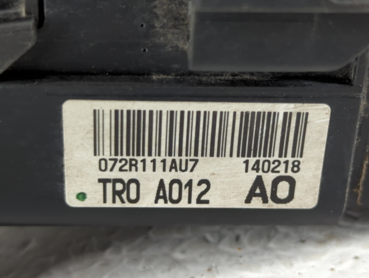 2012-2015 Honda Civic Fusebox Fuse Box Panel Relay Module P/N:072R1029T8 072R20YJF0, 140926 Fits Fits 2012 2013 2014 2015 OE