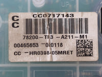 2012-2015 Honda Civic Instrument Cluster Speedometer Gauges P/N:78200-TR3-A212-M1 78200-TR0-A413-M1 Fits Fits 2012 2013 2014
