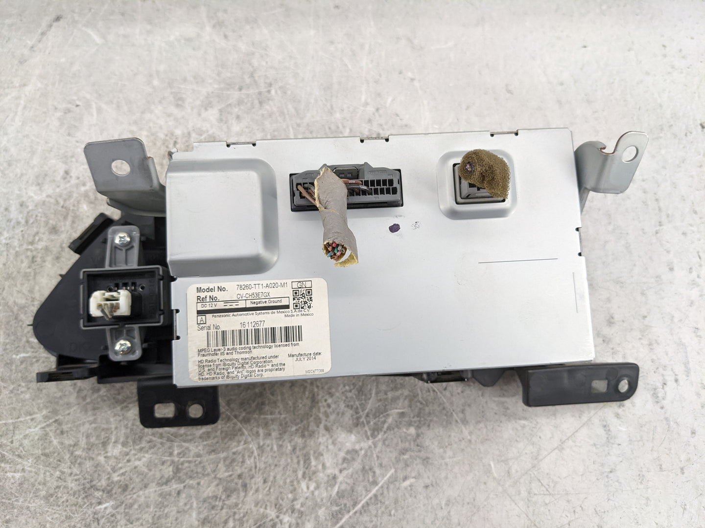 2014 Honda Civic Information Display Screen 5031449 - Oemusedautoparts1.com