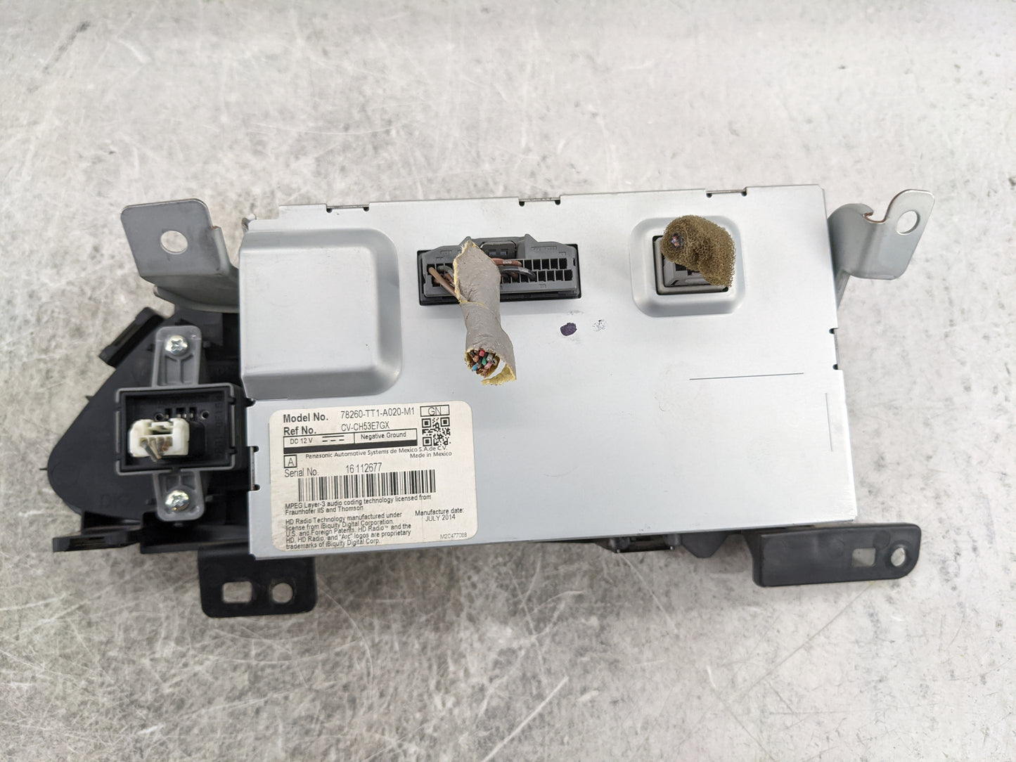 2014 Honda Civic Information Display Screen 5031449 - Oemusedautoparts1.com
