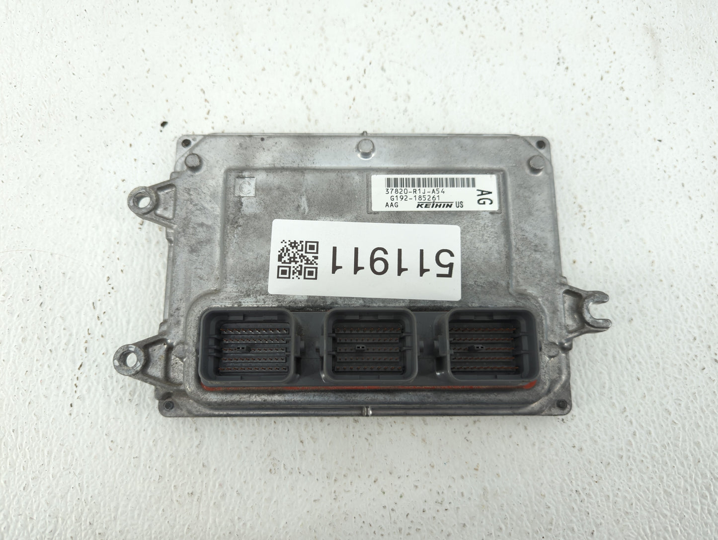 2014-2015 Honda Civic PCM Engine Control Computer ECU ECM PCU OEM P/N:37820-R1J-A54 Fits Fits 2014 2015 OEM Used Auto Parts 