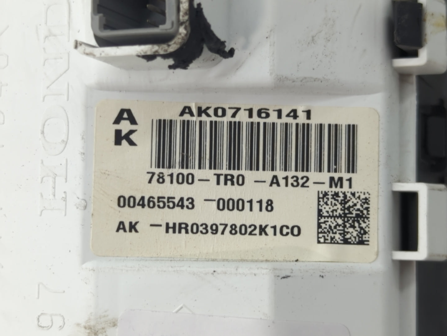 2012-2015 Honda Civic Instrument Cluster Speedometer Gauges P/N:78100-TR0-A132-M1 Fits Fits 2012 2013 2014 2015 OEM Used Aut