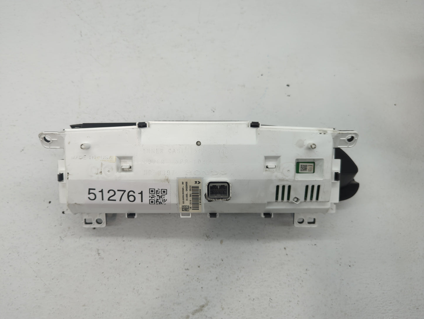 2012-2015 Honda Civic Instrument Cluster Speedometer Gauges P/N:78100-TR0-A132-M1 Fits Fits 2012 2013 2014 2015 OEM Used Aut