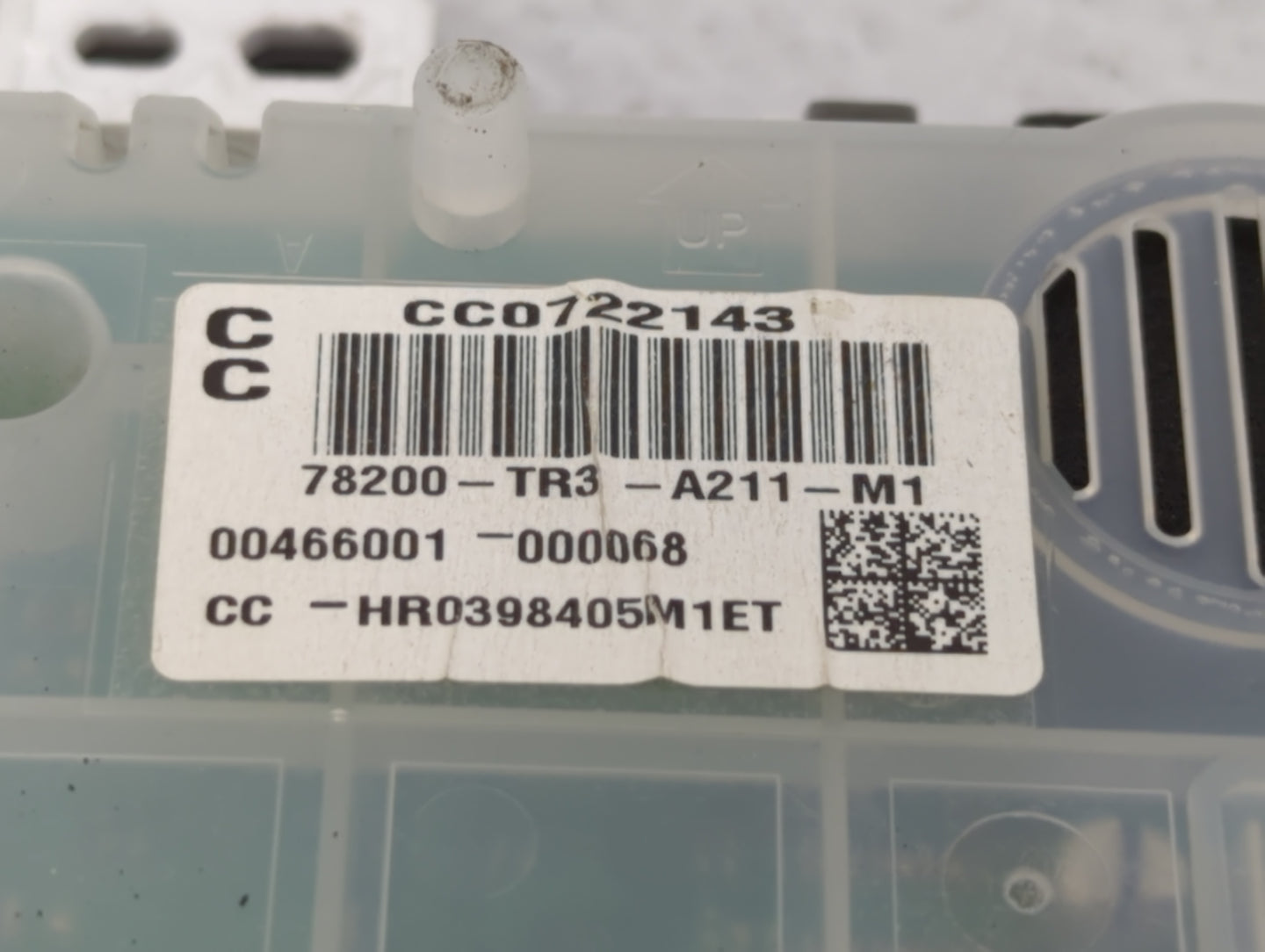 2014-2015 Honda Civic Instrument Cluster Speedometer Gauges P/N:78200-TR3-A211-M1 Fits Fits 2014 2015 OEM Used Auto Parts - 