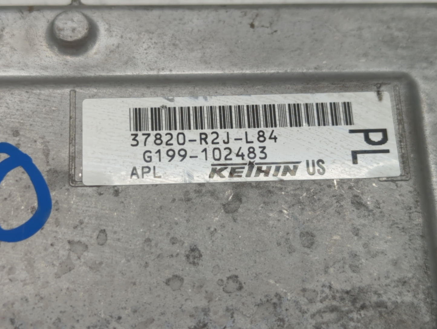2014-2015 Honda Civic PCM Engine Control Computer ECU ECM PCU OEM P/N:37820-R2J-L84 Fits Fits 2014 2015 OEM Used Auto Parts 