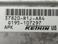 2014-2015 Honda Civic PCM Engine Control Computer ECU ECM PCU OEM P/N:37820-R1J-A84 Fits Fits 2014 2015 OEM Used Auto Parts 