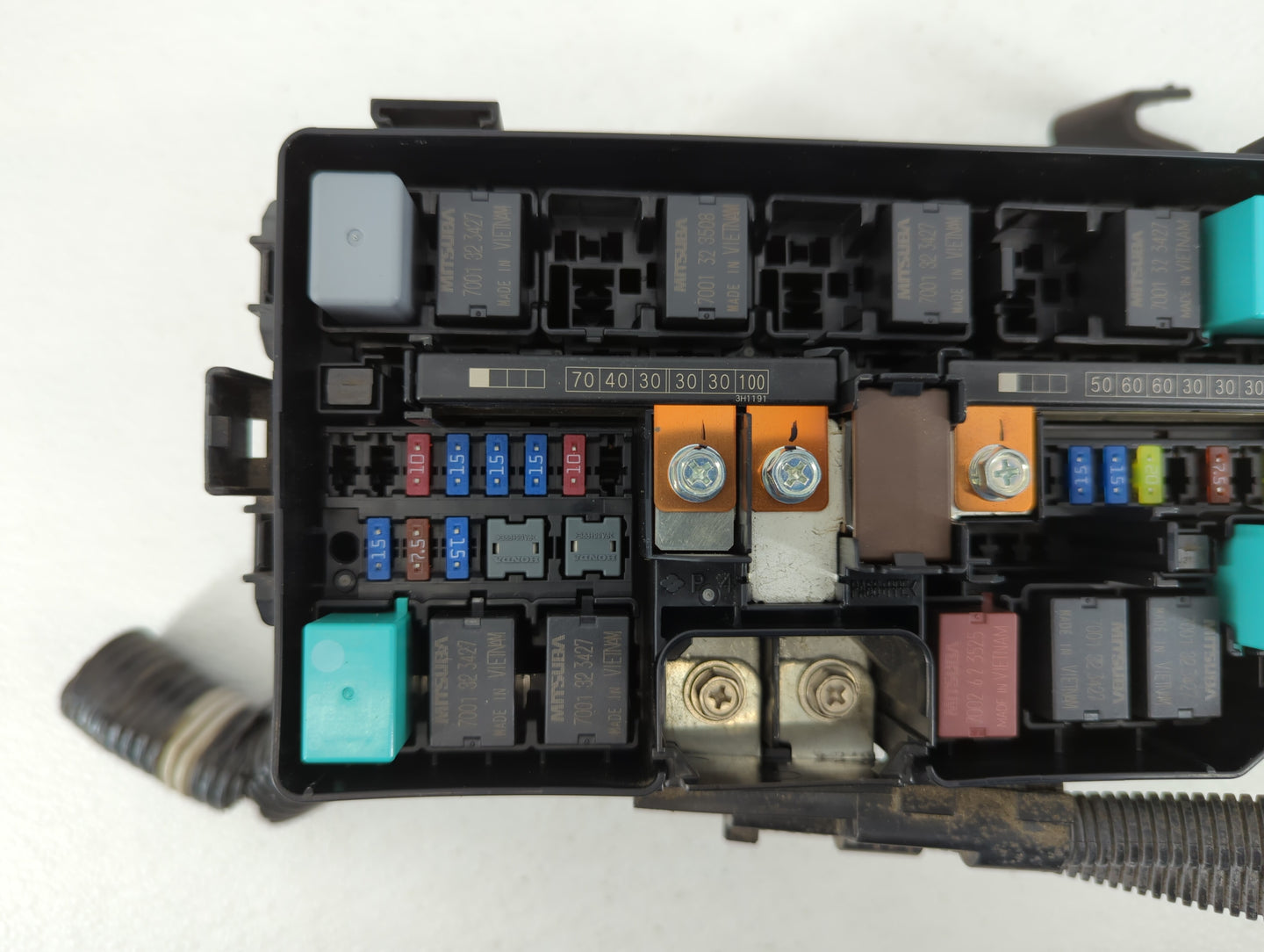 2012-2015 Honda Civic Fusebox Fuse Box Panel Relay Module P/N:TR0 A012 A0 Fits Fits 2012 2013 2014 2015 OEM Used Auto Parts 