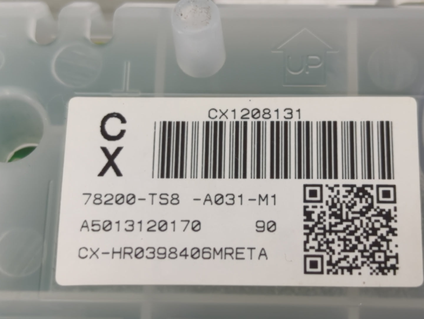 2014 Honda Civic Instrument Cluster Speedometer Gauges P/N:78200-TS8-A031-M1 Fits OEM Used Auto Parts - Oemusedautoparts1.co
