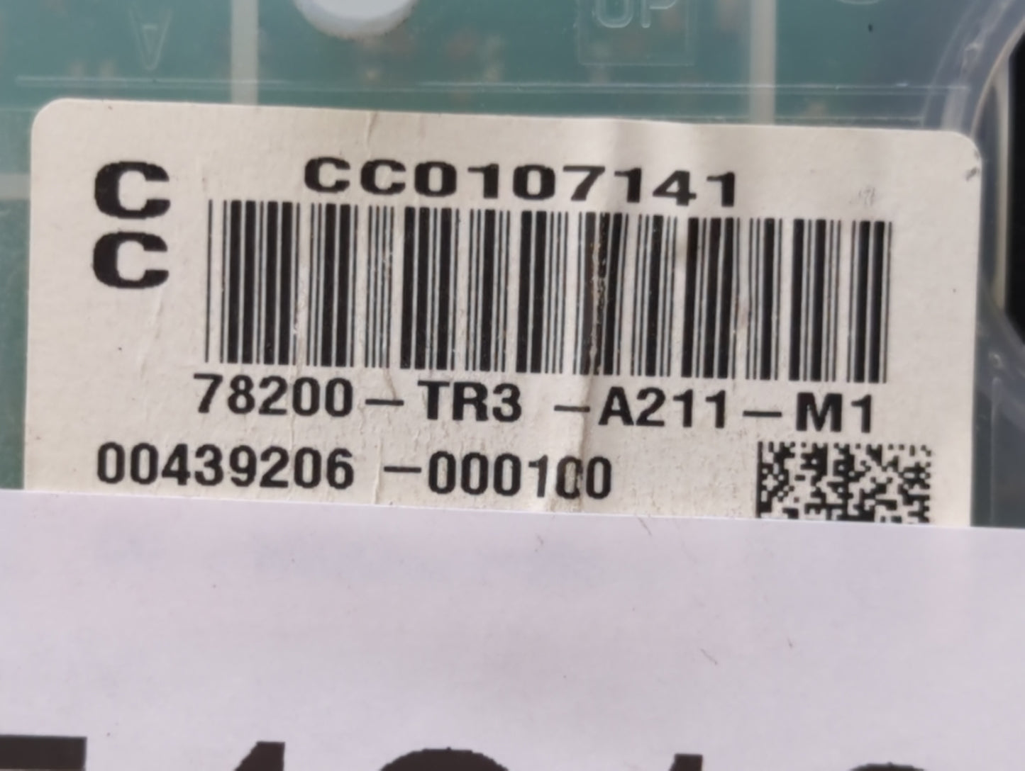 2014-2015 Honda Civic Instrument Cluster Speedometer Gauges Fits Fits 2014 2015 OEM Used Auto Parts - Oemusedautoparts1.com