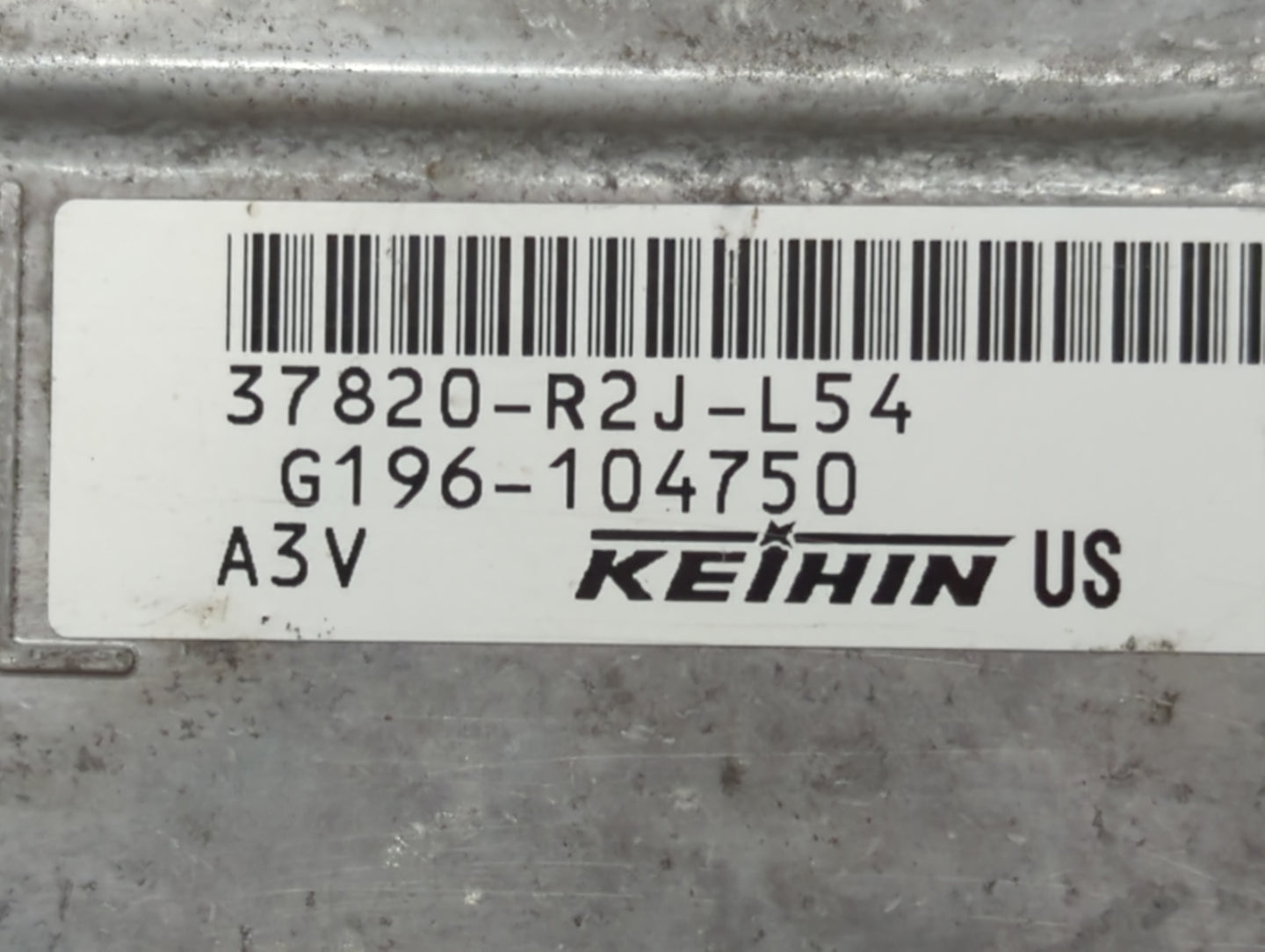 2014-2015 Honda Civic PCM Engine Control Computer ECU ECM PCU OEM P/N:G196-104750 37820-R2J-L54 Fits Fits 2014 2015 OEM Used