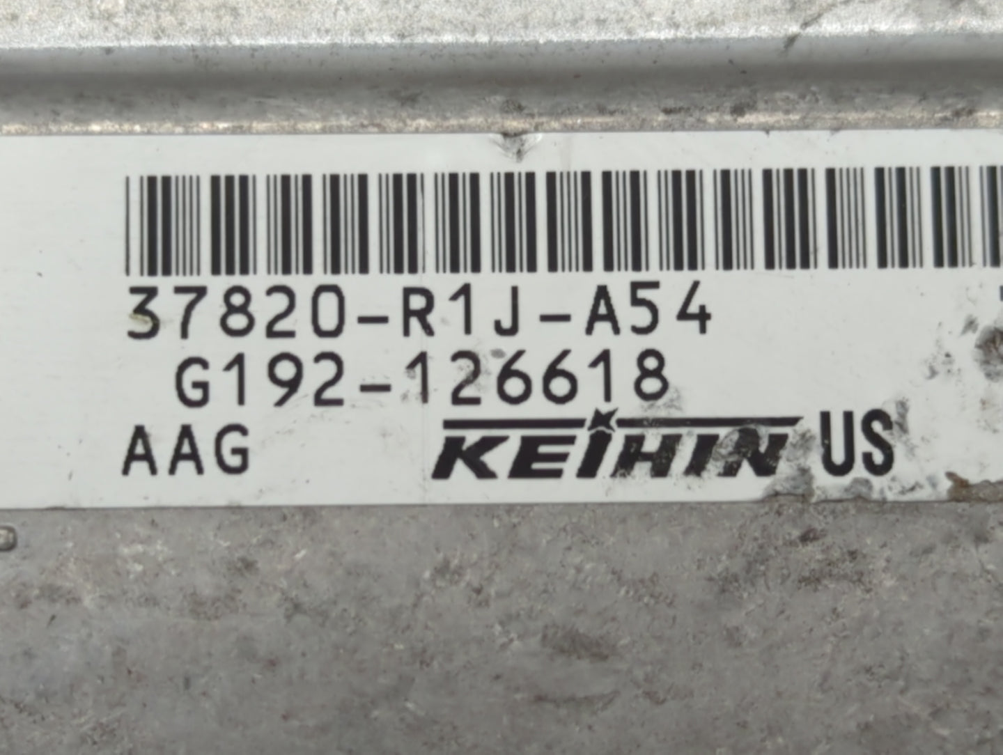 2014-2015 Honda Civic PCM Engine Control Computer ECU ECM PCU OEM P/N:37820-R1J-A54 G196-104750, 37820-R2J-L54 Fits Fits 201