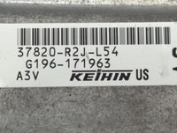 2014-2015 Honda Civic PCM Engine Control Computer ECU ECM PCU OEM P/N:G196-171963 37820-R2J-L54 Fits Fits 2014 2015 OEM Used