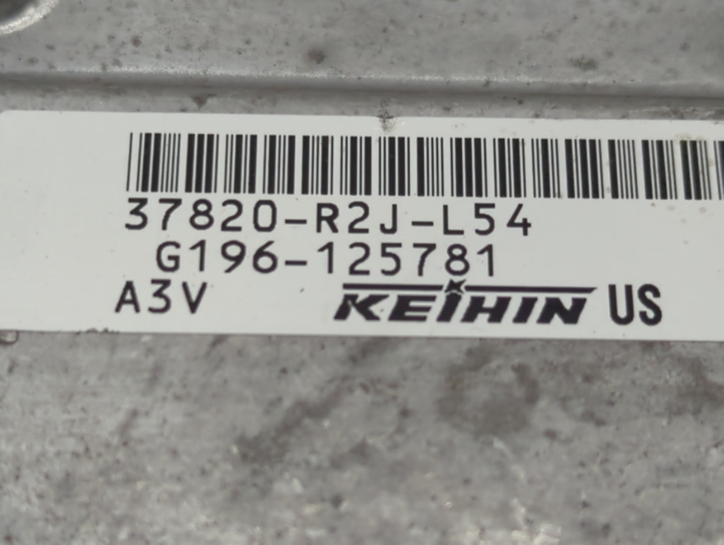 2014-2015 Honda Civic PCM Engine Control Computer ECU ECM PCU OEM P/N:G196-125781 37820-R2J-L54, G196-171963 Fits Fits 2014 