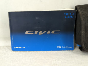 2014 Honda Civic Owners Manual Book Guide P/N:00X31-TS8-6200 OEM Used Auto Parts