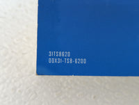 2014 Honda Civic Owners Manual Book Guide P/N:00X31-TS8-6200 OEM Used Auto Parts - Oemusedautoparts1.com
