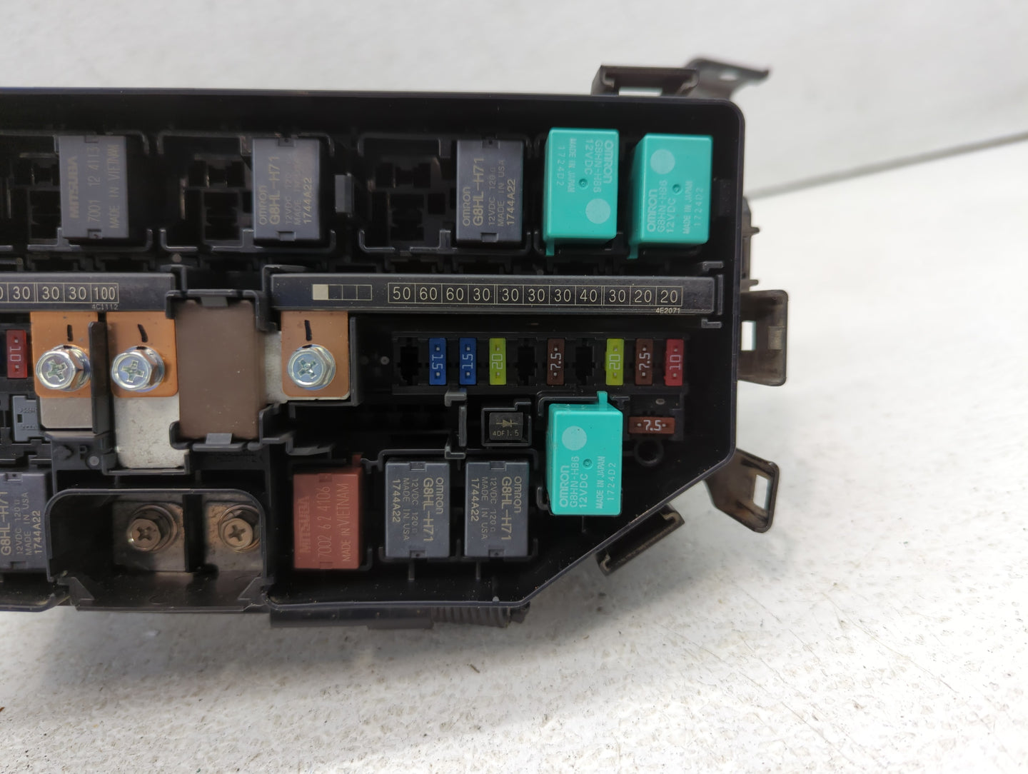 2012-2015 Honda Civic Fusebox Fuse Box Panel Relay Module P/N:072R20W0EN Fits Fits 2012 2013 2014 2015 OEM Used Auto Parts -