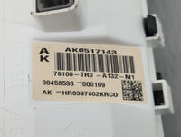 2012-2015 Honda Civic Instrument Cluster Speedometer Gauges P/N:78100-TR0-A132-M1 AK0517143 Fits Fits 2012 2013 2014 2015 OE