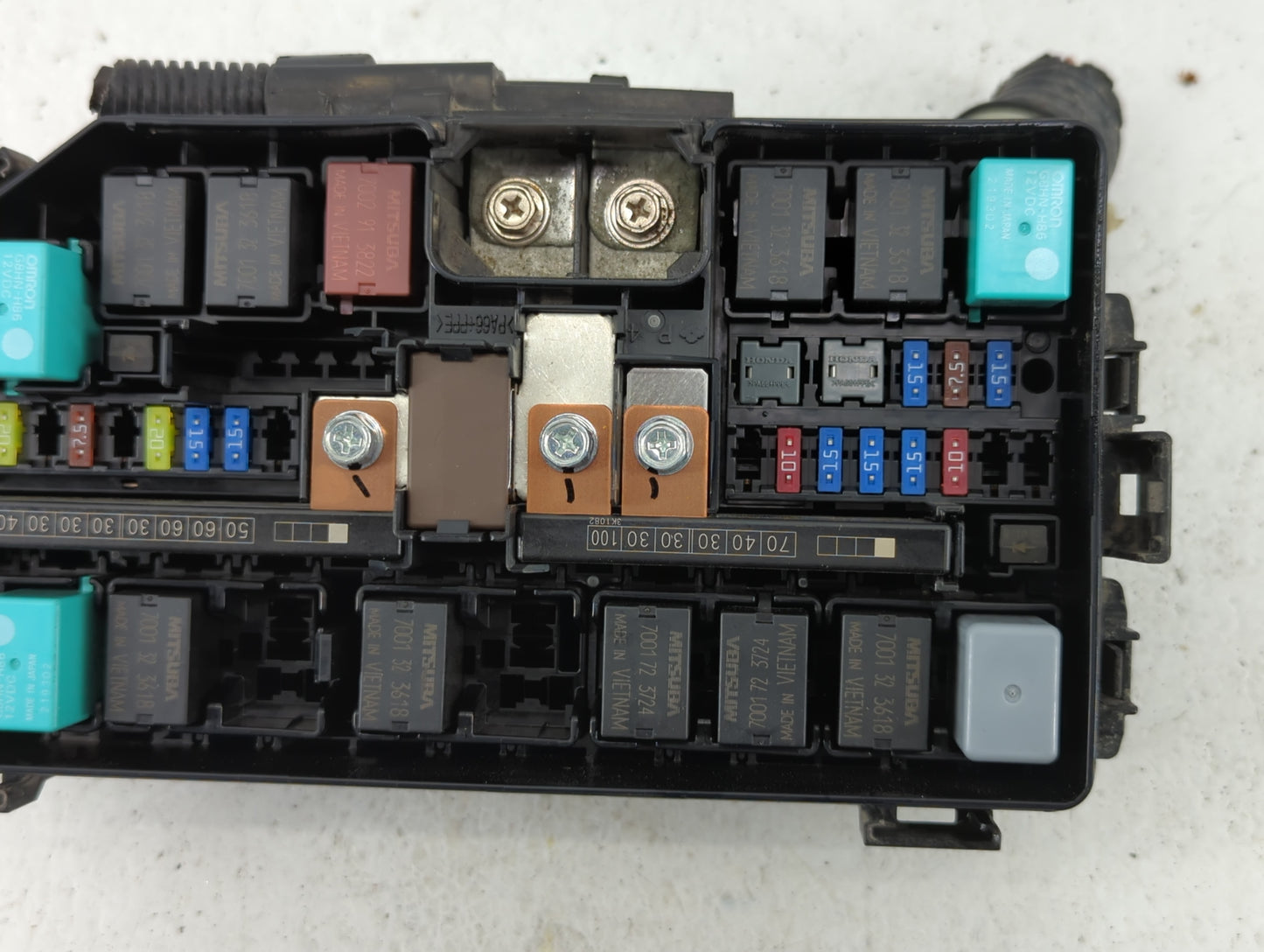 2012-2015 Honda Civic Fusebox Fuse Box Panel Relay Module P/N:072R20RJ7B Fits Fits 2012 2013 2014 2015 OEM Used Auto Parts -