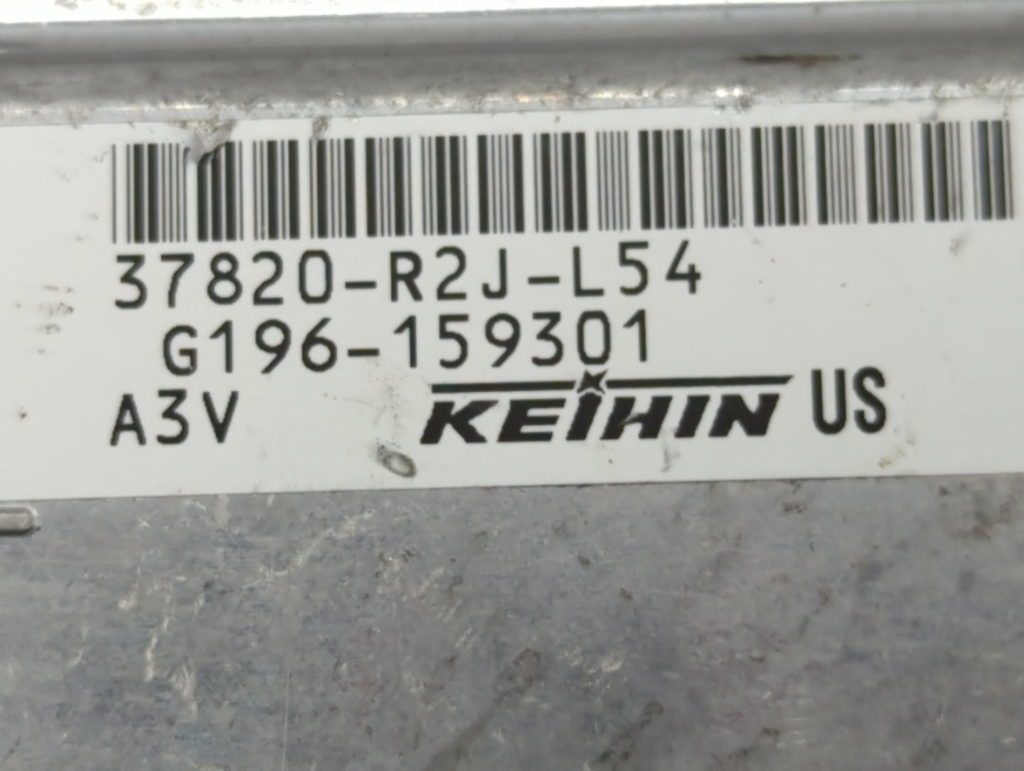 2014-2015 Honda Civic PCM Engine Control Computer ECU ECM PCU OEM P/N:37820-R2J-L54 Fits Fits 2014 2015 OEM Used Auto Parts 