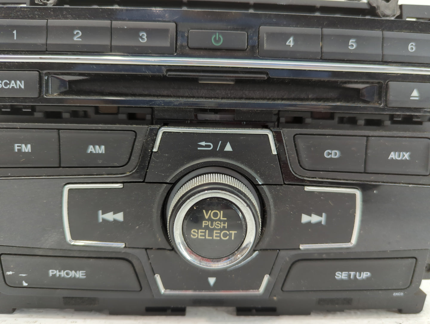 2013-2015 Honda Civic Radio AM FM Cd Player Receiver Replacement P/N:39100-TR3-A314-M1 Fits Fits 2013 2014 2015 OEM Used Aut
