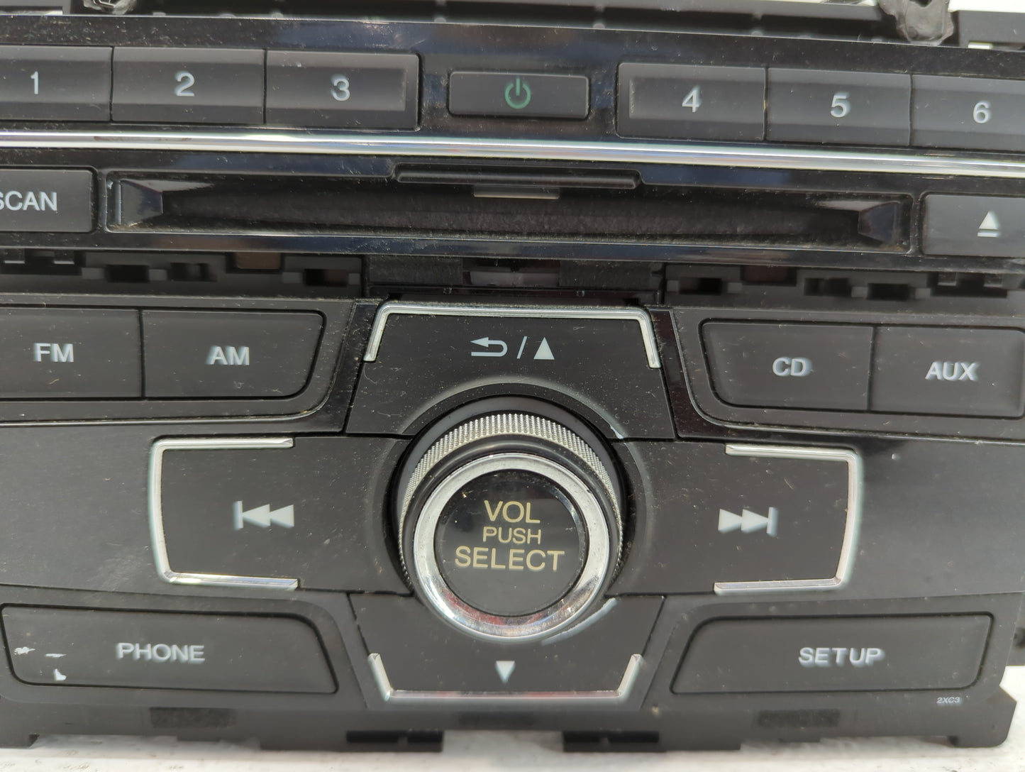 2013-2015 Honda Civic Radio AM FM Cd Player Receiver Replacement P/N:39100-TR3-A314-M1 Fits Fits 2013 2014 2015 OEM Used Aut