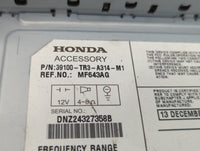 2013-2015 Honda Civic Radio AM FM Cd Player Receiver Replacement P/N:39100-TR3-A314-M1 Fits Fits 2013 2014 2015 OEM Used Aut
