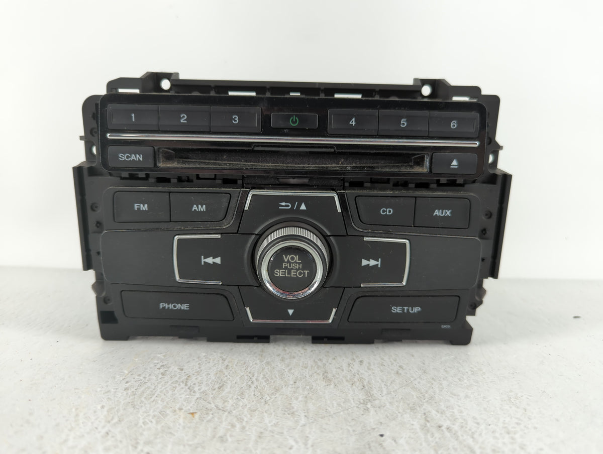2013-2015 Honda Civic Am Fm Cd Player Radio Receiver 623955 - Oemusedautoparts1.com