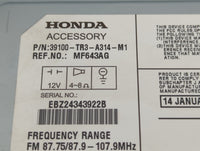 2013-2015 Honda Civic Am Fm Cd Player Radio Receiver 623955 - Oemusedautoparts1.com
