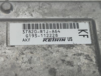 2014-2015 Honda Civic PCM Engine Control Computer ECU ECM PCU OEM P/N:G193-112228 37820-R1J-A64 Fits Fits 2014 2015 OEM Used