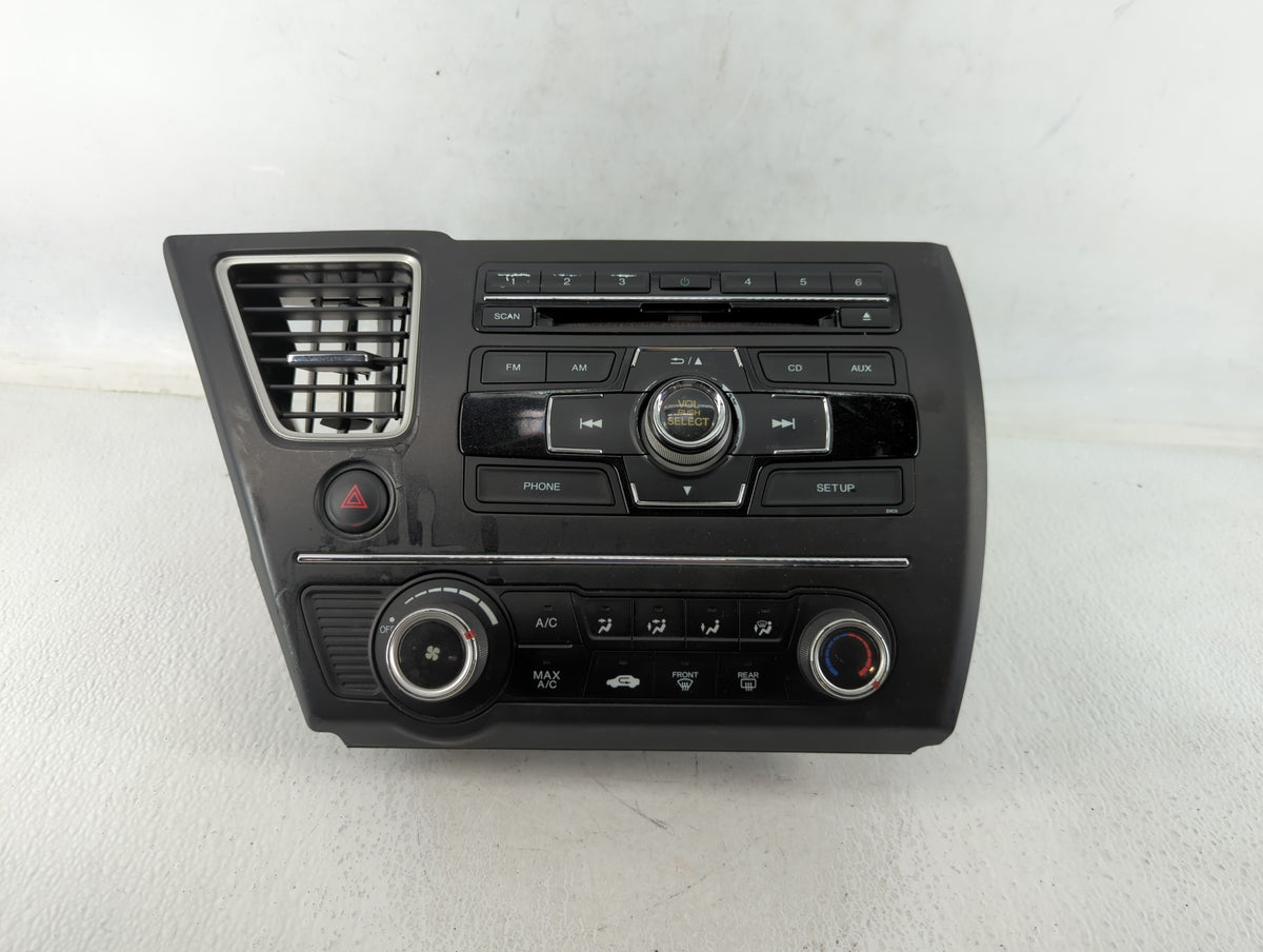 Honda Civic Am Fm Cd Player Radio Receiver 637774 - Oemusedautoparts1.com