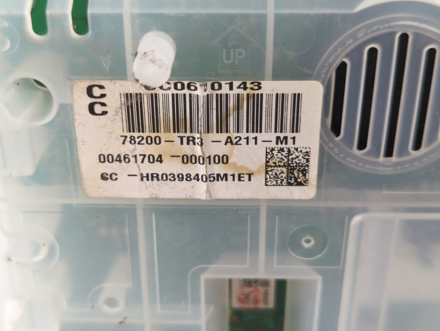 2014-2015 Honda Civic Instrument Cluster Speedometer Gauges P/N:78200-TR3-A211-M1 Fits Fits 2014 2015 OEM Used Auto Parts - 